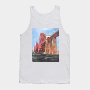 A view of the Forth Rail Bridge, Scotland Tank Top